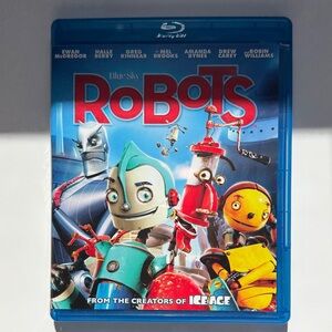 Blue Sky Robots Blu-ray — Bright Blue, Red and Yellow Cover